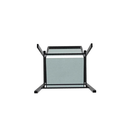 Bazza Stacking Balcony Height MGP Armed Cafe Chair-Outdoor Accent Chairs-Telescope-LOOMLAN