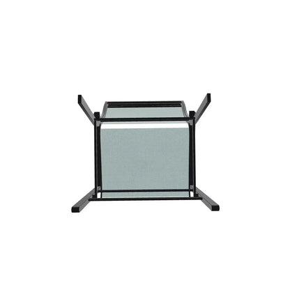 Bazza Stacking Balcony Height MGP Armed Cafe Chair-Outdoor Accent Chairs-Telescope-LOOMLAN