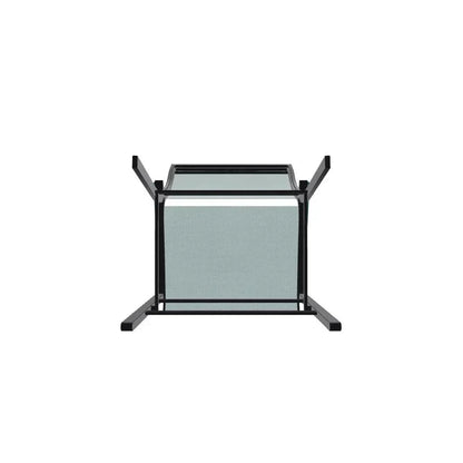 Bazza Stacking Balcony Height MGP Armed Cafe Chair-Outdoor Accent Chairs-Telescope-LOOMLAN