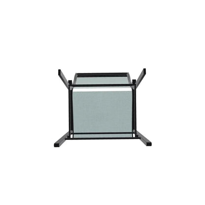 Bazza Stacking Balcony Height MGP Armed Cafe Chair-Outdoor Accent Chairs-Telescope-LOOMLAN