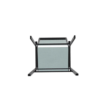 Bazza Stacking Balcony Height MGP Armed Cafe Chair-Outdoor Accent Chairs-Telescope-LOOMLAN