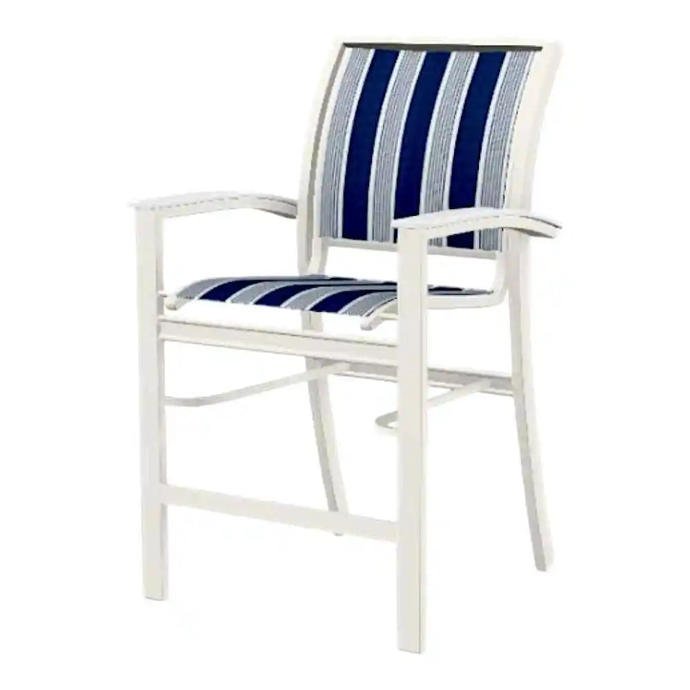 Bazza Stacking Bar Height MGP Armed Cafe Chair-Outdoor Bar Stools-Telescope-LOOMLAN