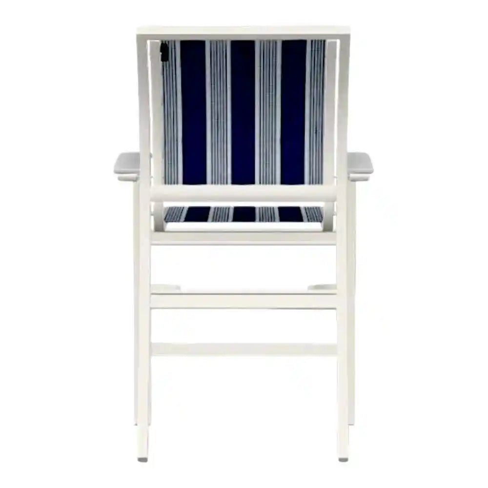 Bazza Stacking Bar Height MGP Armed Cafe Chair-Outdoor Bar Stools-Telescope-LOOMLAN