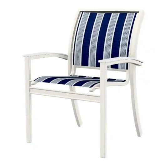 Bazza Dining Height Stacking Cafe Chair MGP Arm Accents-Outdoor Accent Chairs-Telescope-LOOMLAN