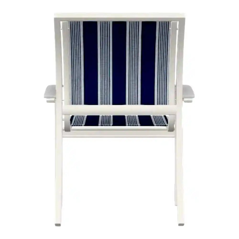 Bazza Dining Height Stacking Cafe Chair MGP Arm Accents-Outdoor Accent Chairs-Telescope-LOOMLAN