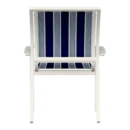 Bazza Dining Height Stacking Cafe Chair MGP Arm Accents-Outdoor Accent Chairs-Telescope-LOOMLAN