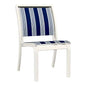 Bazza Marine Grade Polymer Sling Stacking Cafe Chair-Outdoor Accent Chairs-Telescope-LOOMLAN