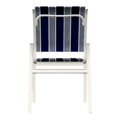 Bazza Stacking Bistro Chair MGP Arm Accents-Outdoor Accent Chairs-Telescope-LOOMLAN