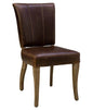 Beale Bicast Leather Side Chair - LOOMLAN - Furniture Classics - Accent Chairs