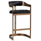 Beaumont Leather Barstool - LOOMLAN - SUNPAN - Bar Stools