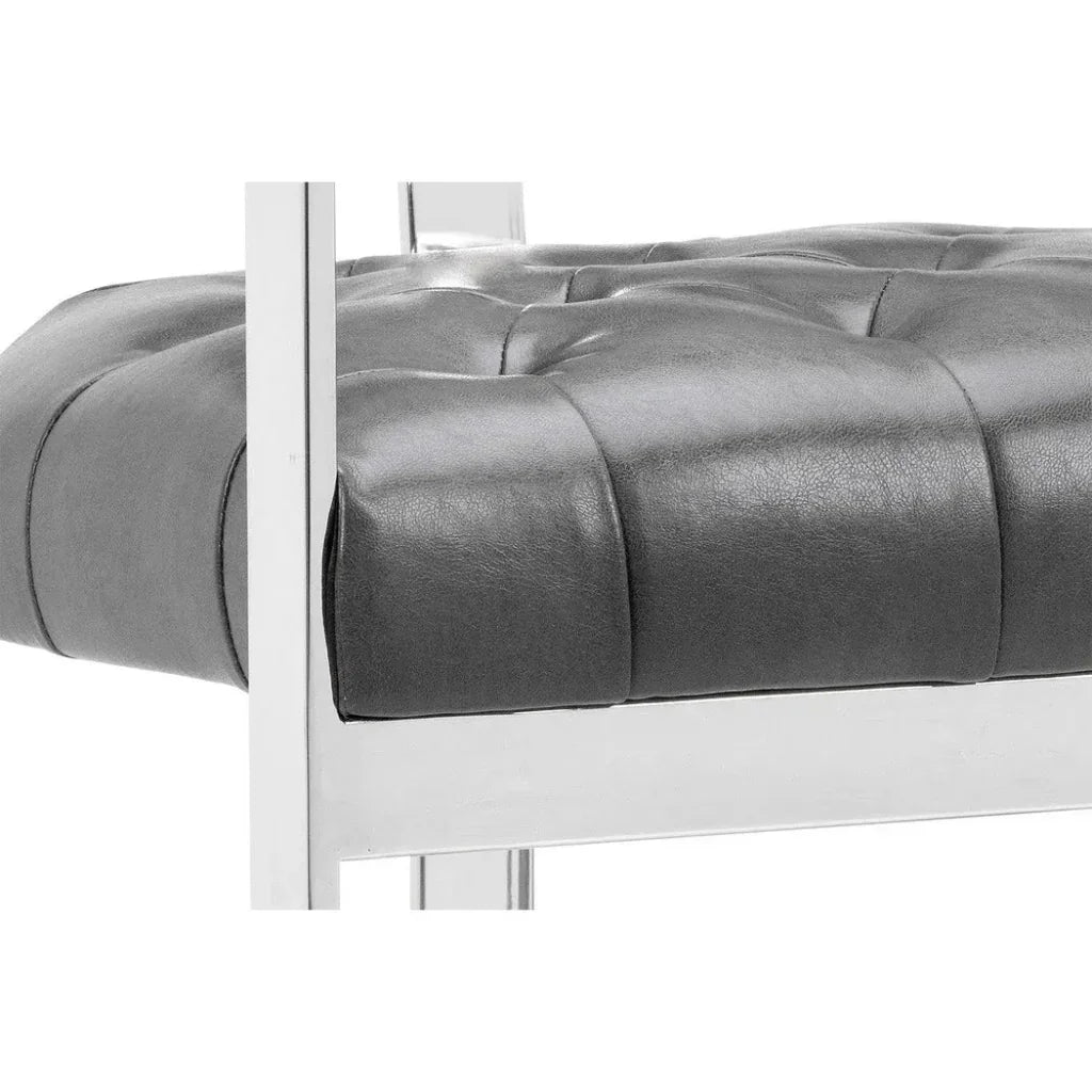 Beaumont Leather Counter Stool - LOOMLAN - SUNPAN - Counter Stools