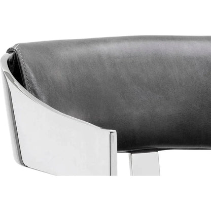 Beaumont Leather Counter Stool - LOOMLAN - SUNPAN - Counter Stools