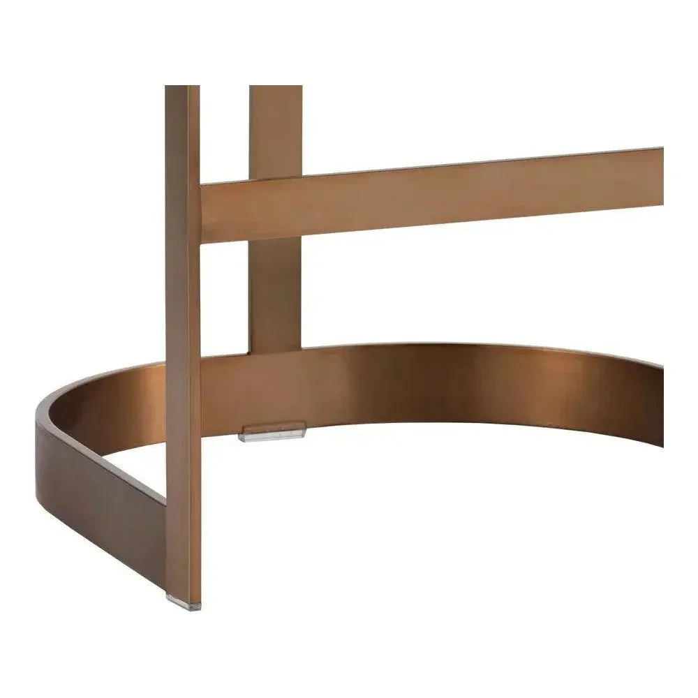 Beaumont Leather Counter Stool - LOOMLAN - SUNPAN - Counter Stools