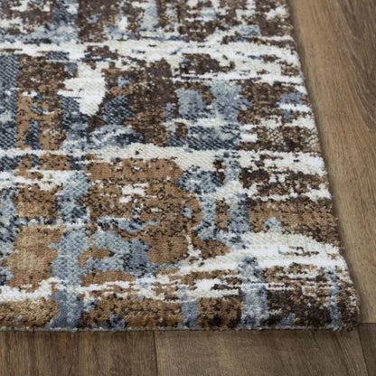 Beba Abstract Light Gray Large Area Rugs - LOOMLAN - LOOMLAN - Area Rugs