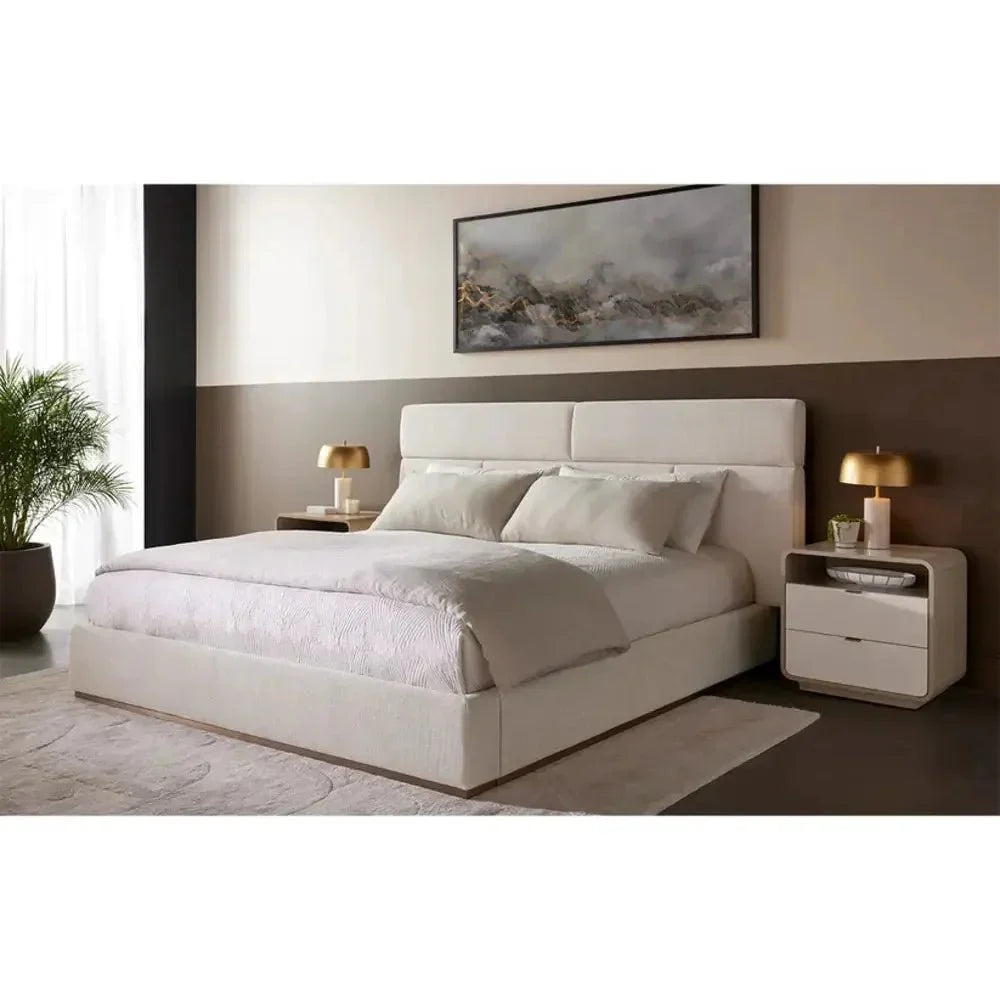 Beckham Performance Fabric King Bed - LOOMLAN - SUNPAN - Beds