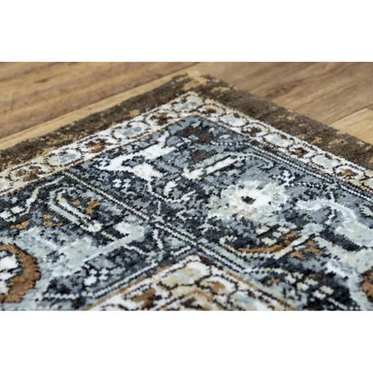 Bede Medallion Brown Large Area Rugs For Living Room - LOOMLAN - LOOMLAN - Area Rugs