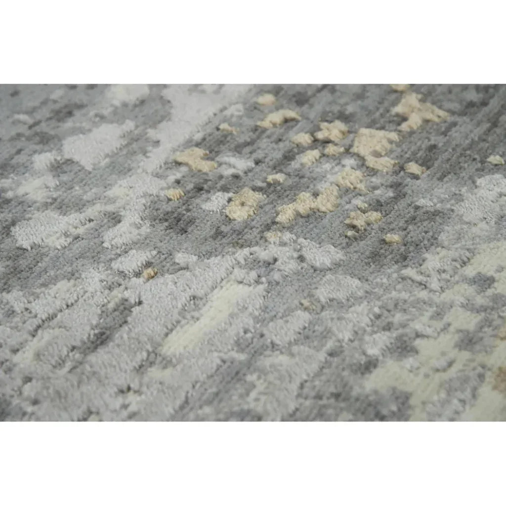 Bedo Abstract Gray Large Area Rugs For Living Room - LOOMLAN - LOOMLAN - Area Rugs