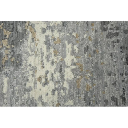 Bedo Abstract Gray Large Area Rugs For Living Room - LOOMLAN - LOOMLAN - Area Rugs