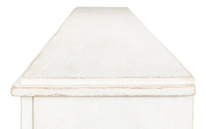 Beecher Whitewash Wooden Sideboard - LOOMLAN - Sarreid - Sideboards