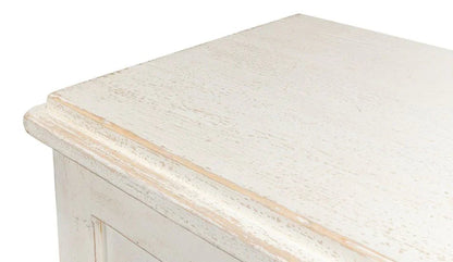 Beecher Whitewash Wooden Sideboard - LOOMLAN - Sarreid - Sideboards