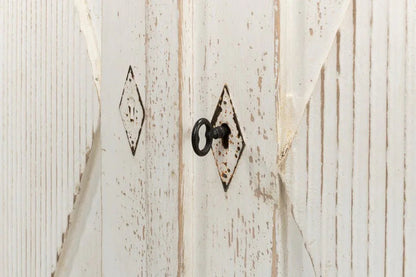 Beecher Whitewash Wooden Sideboard - LOOMLAN - Sarreid - Sideboards