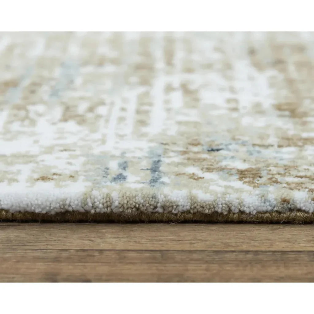 Beem Abstract Brown Large Area Rugs For Living Room - LOOMLAN - LOOMLAN - Area Rugs