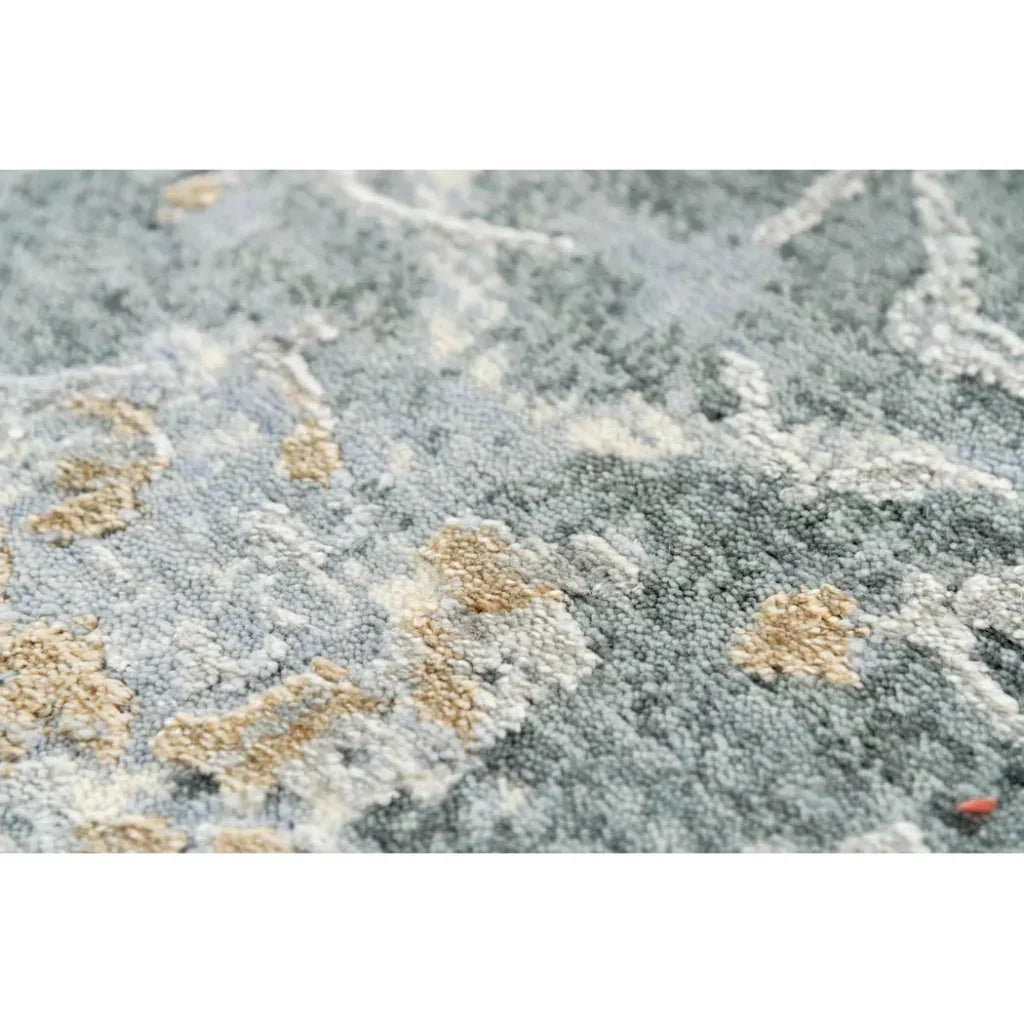 Bega Border Gray Large Area Rugs For Living Room - LOOMLAN - LOOMLAN - Area Rugs