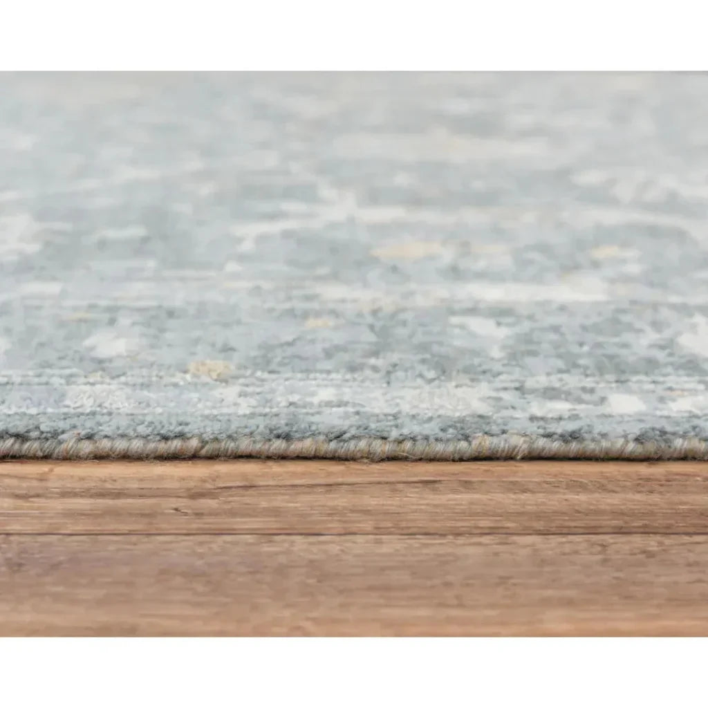 Bega Border Gray Large Area Rugs For Living Room - LOOMLAN - LOOMLAN - Area Rugs