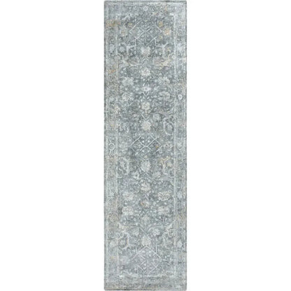 Bega Border Gray Large Area Rugs For Living Room - LOOMLAN - LOOMLAN - Area Rugs