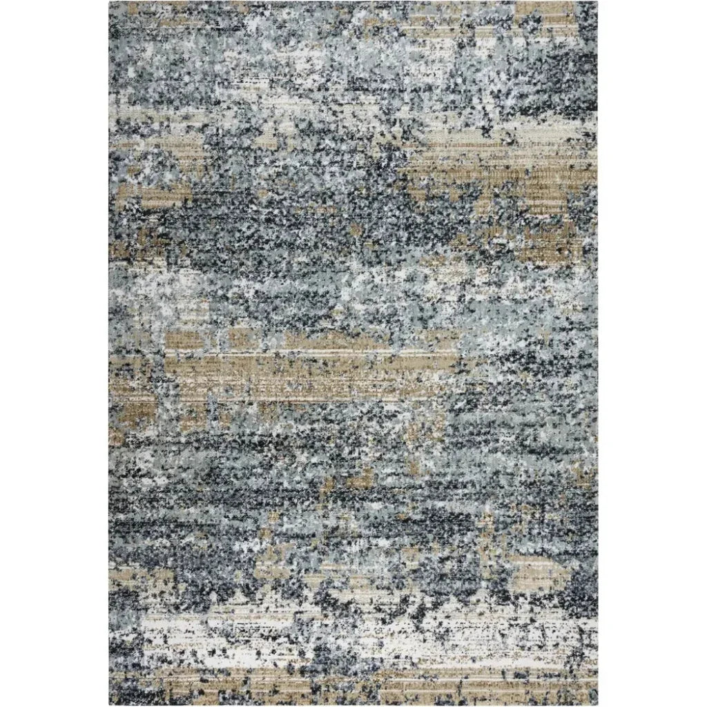 Begg Abstract Gray Large Area Rugs For Living Room - LOOMLAN - LOOMLAN - Area Rugs