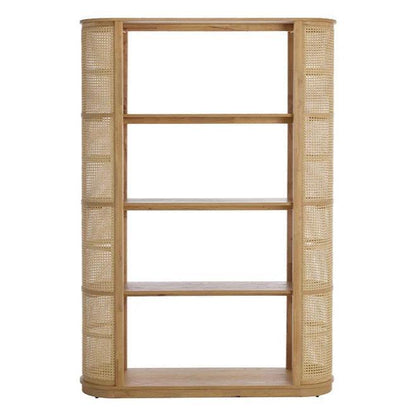 Behati Light Wash Rattan Shelves Etagere-Etageres-SUNPAN-LOOMLAN