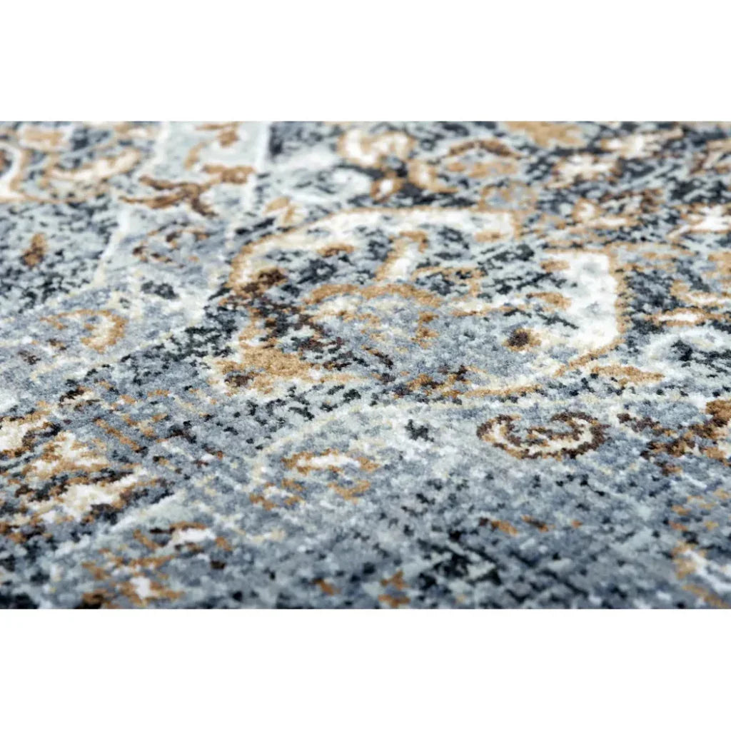 Behr Geometric Gray Large Area Rugs For Living Room - LOOMLAN - LOOMLAN - Area Rugs