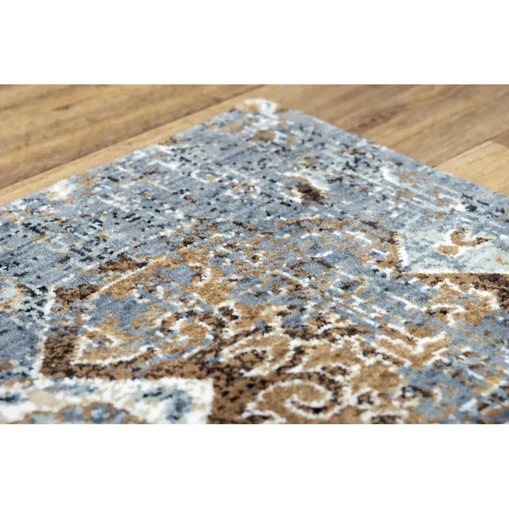 Behr Geometric Gray Large Area Rugs For Living Room - LOOMLAN - LOOMLAN - Area Rugs