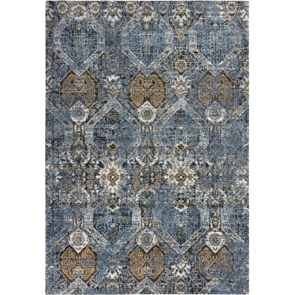 Behr Geometric Gray Large Area Rugs For Living Room - LOOMLAN - LOOMLAN - Area Rugs