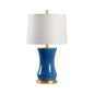 Bel Air Crackle Glazed Ceramic Table Lamp - LOOMLAN - Chelsea House - Table Lamps