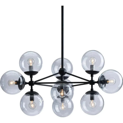 Belfast Ceiling Lamp Black - LOOMLAN - Zuo Modern - Pendants
