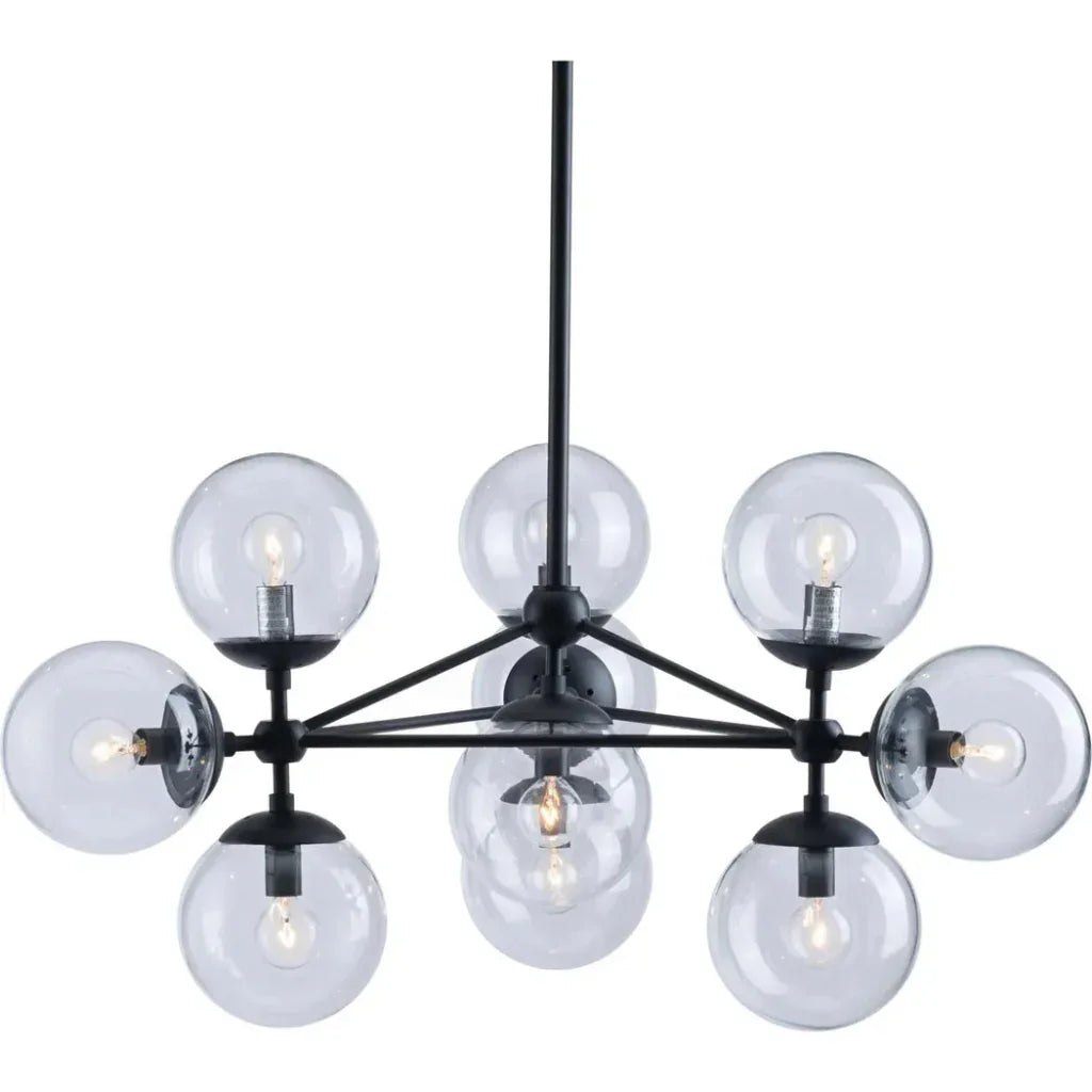Belfast Ceiling Lamp Black - LOOMLAN - Zuo Modern - Pendants