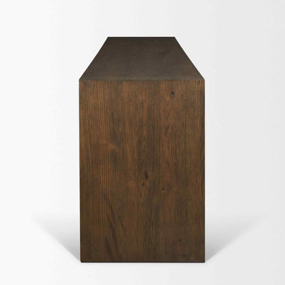 Belford Four Doors Wooden Media Console