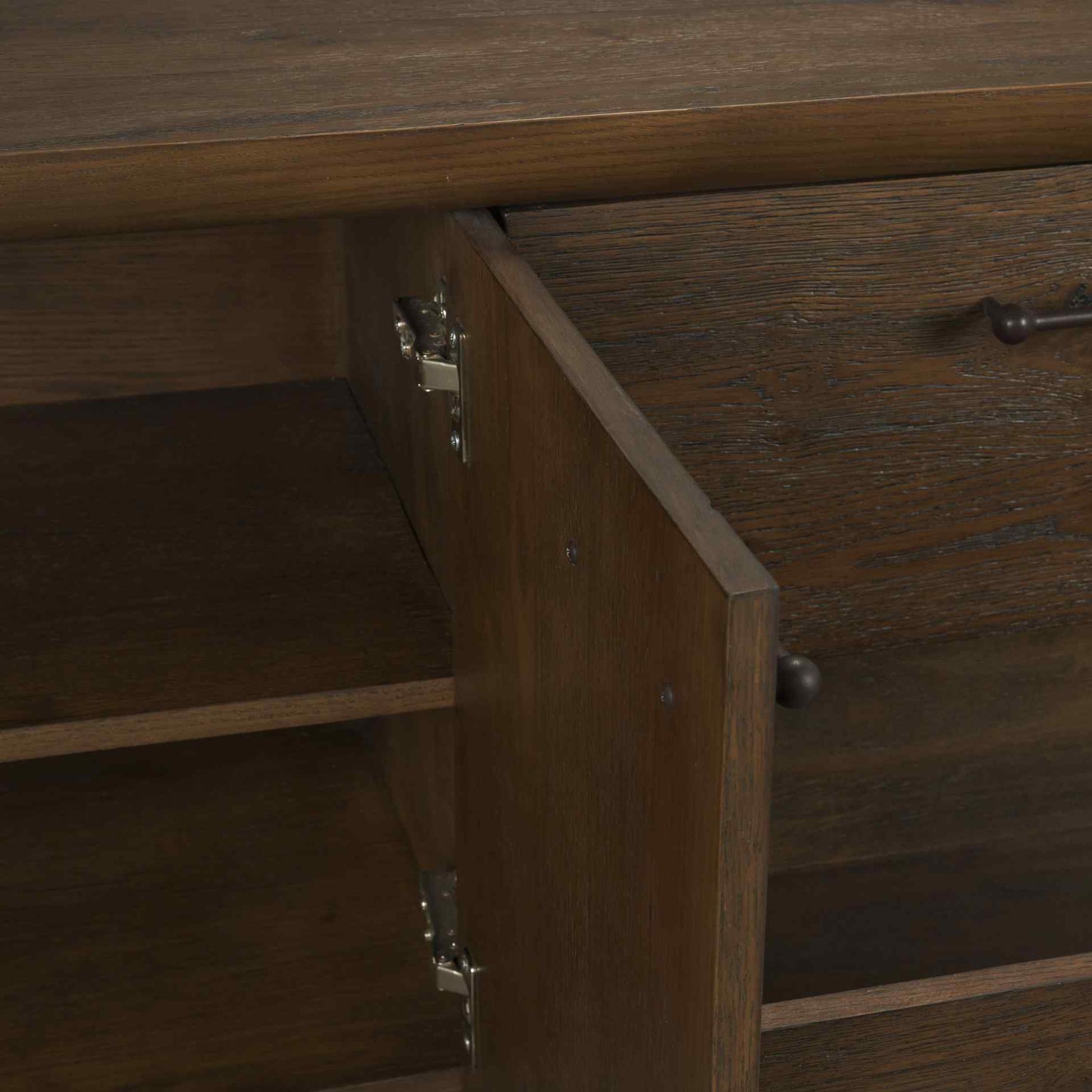 Belford Four Doors Wooden Media Console