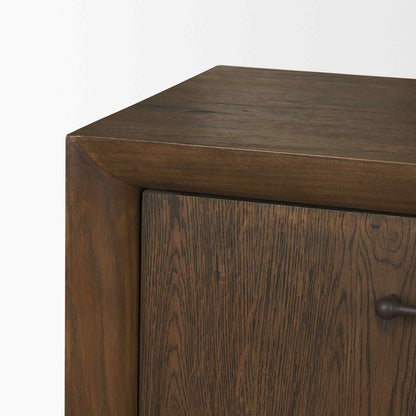 Belford Four Doors Wooden Media Console