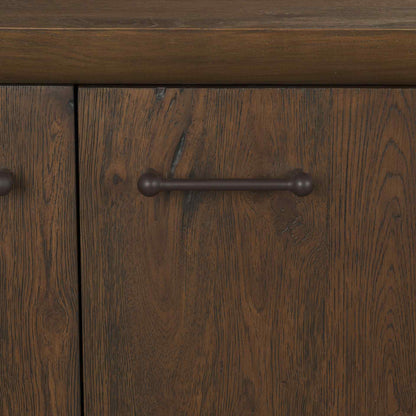 Belford Four Doors Wooden Media Console