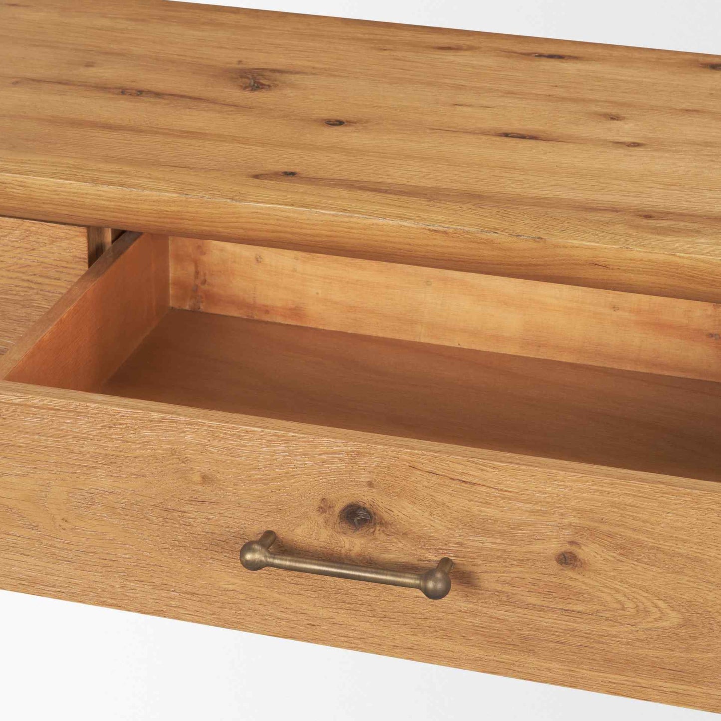 Belford Three Drawers Wooden Console Table