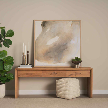 Belford Three Drawers Wooden Console Table