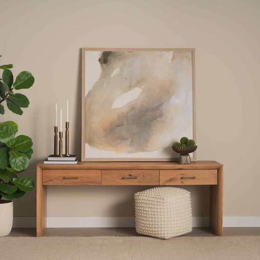 Belford Three Drawers Wooden Console Table