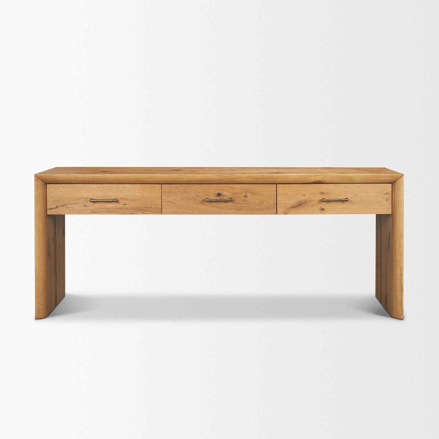 Belford Three Drawers Wooden Console Table
