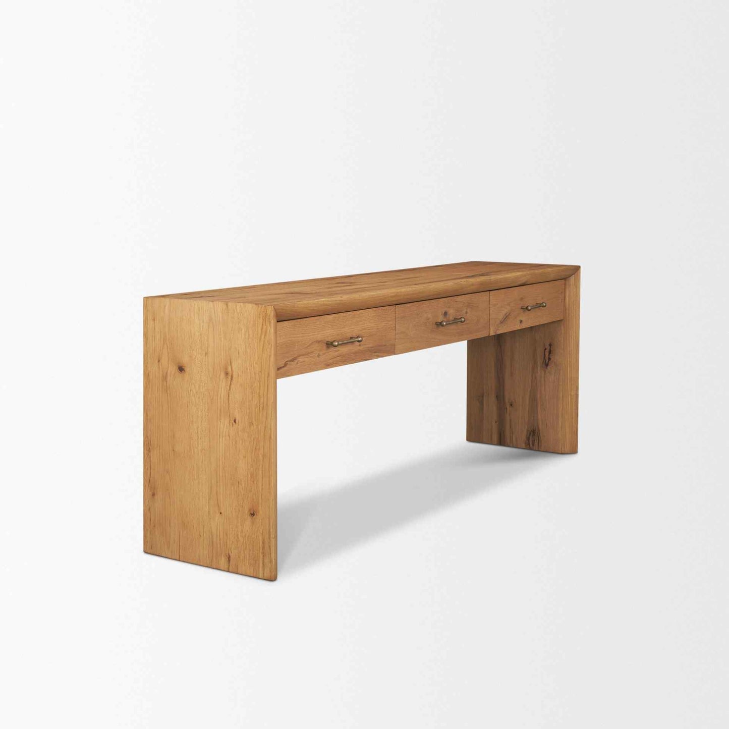Belford Three Drawers Wooden Console Table