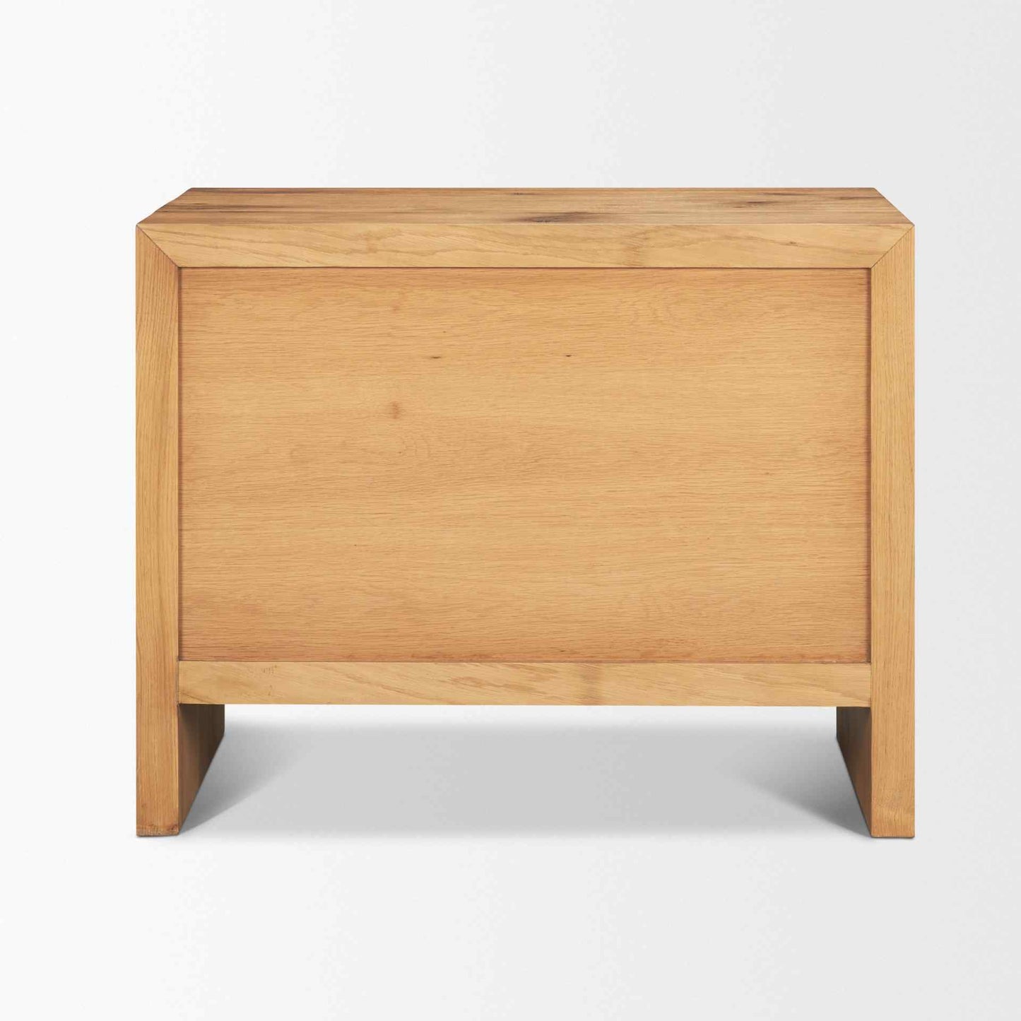 Belford Three Drawers Wooden Nightstand