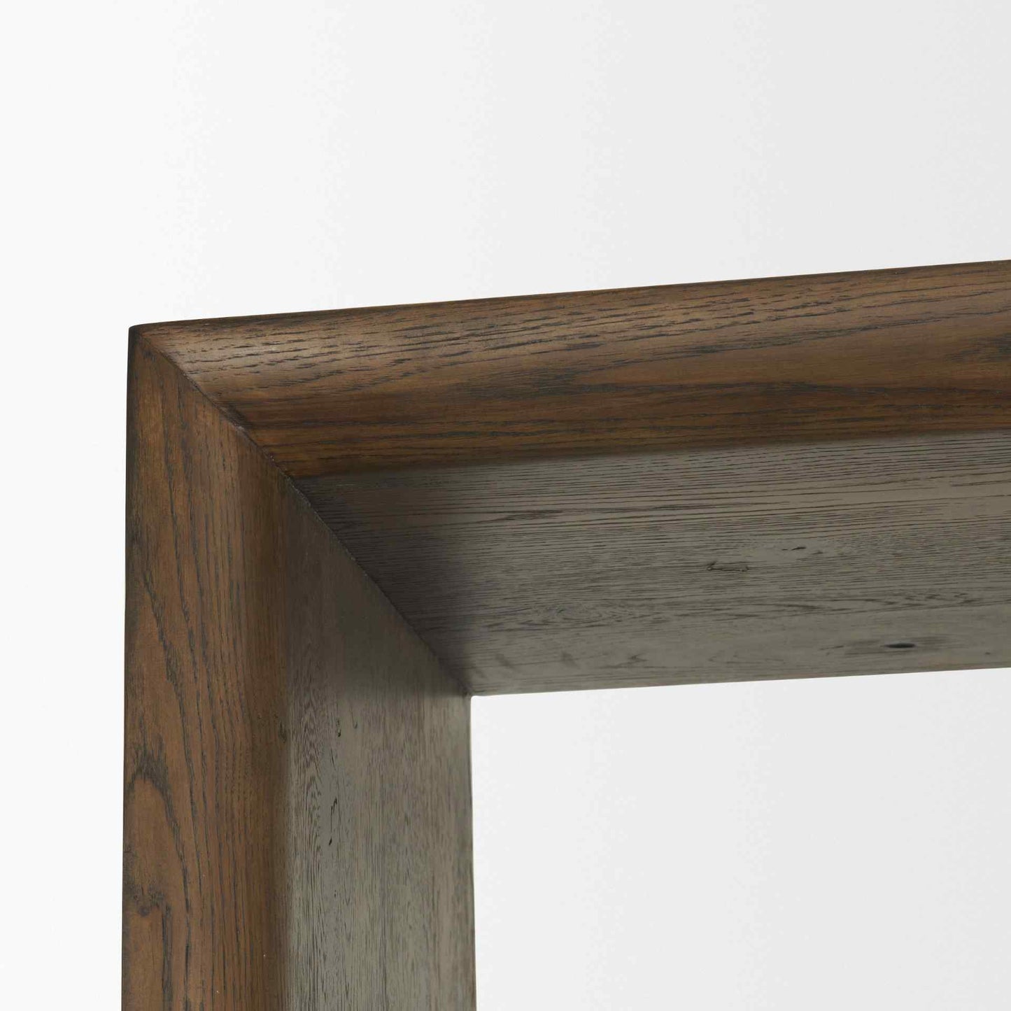 Belford Two Doors Wooden Brown Shelving Unit