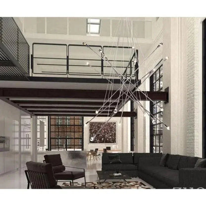 Belief Ceiling Lamp Chrome - LOOMLAN - Zuo Modern - Pendants