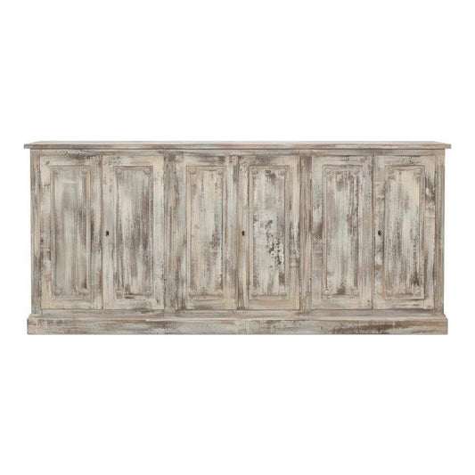 Bellagio Sideboard 96" Grey Oak - LOOMLAN - Sarreid - Sideboards
